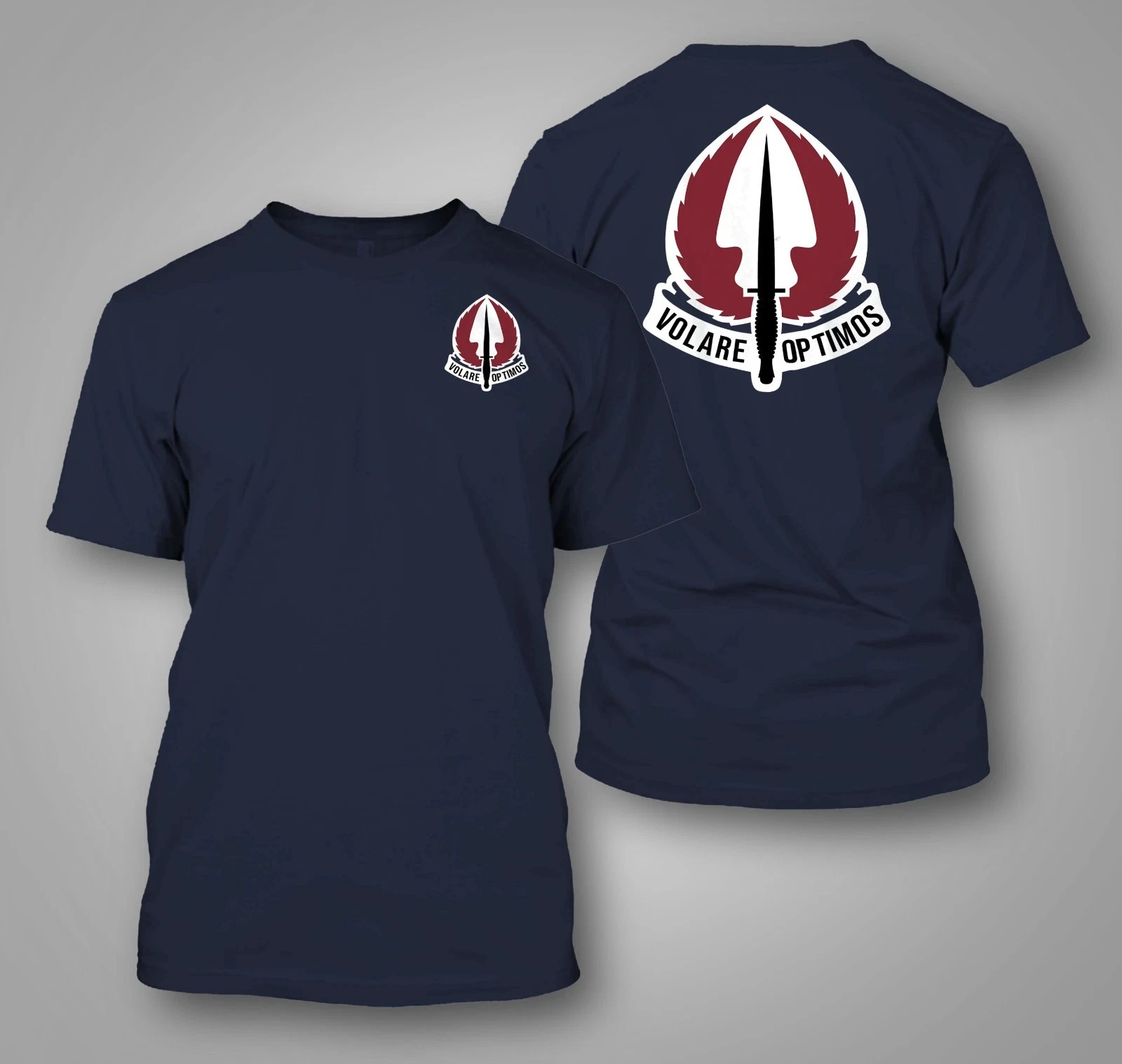 Special Operations Aviation Command - Custom Men's Back and Front T-Shirt Tee