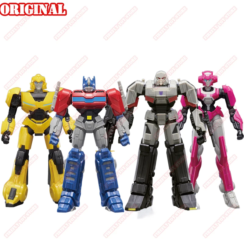 Original AULDEY Transformers ONE Animation Movies Peripheral Toys Optimus Prime Megatron ELITA Movable Model Figure Collection