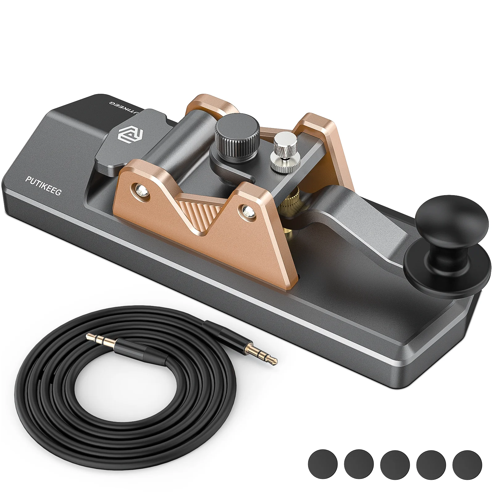 Putikeeg مجموعة مستوى مورس رمز مستقيم مفتاح ، مورس رمز واحد مجداف مفتاح #1