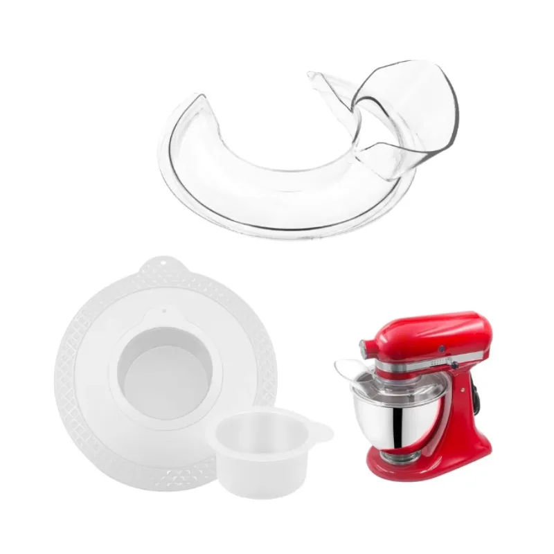 

For Pour Shield and Mixing Bowl Lid Used in Kai Shanyi Chef Machine 4.5qt5qt Accessories Dustproof and Splashproof Water