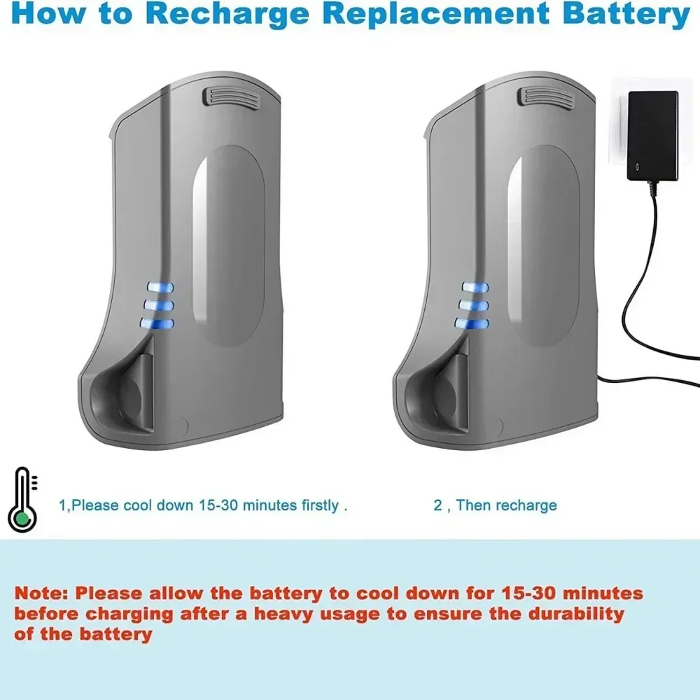 Imagem -04 - Bateria do Aspirador de pó para Tubarão 3500mah Xsbt620 Iz162h Iz163h Iz362h Iz363ht Qz162hqbi Qz162hqsv Qz162hqde Qz162hqlc Iz162cco