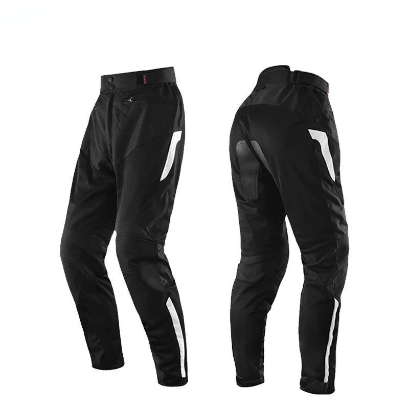 

riding pants men's and women's windproof and drop-proof locomotive thermal pants with protective gear anti-drop pants