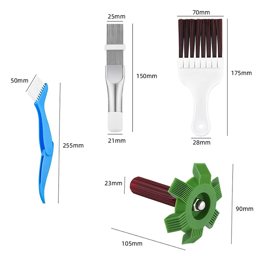 Imagem -06 - Universal Radiator Fin Repair Comb ar Condicionado Refrigeração do Carro Pente do Condensador Escova de Limpeza ac Refrigerador do Evaporador Ferramentas de Reparo