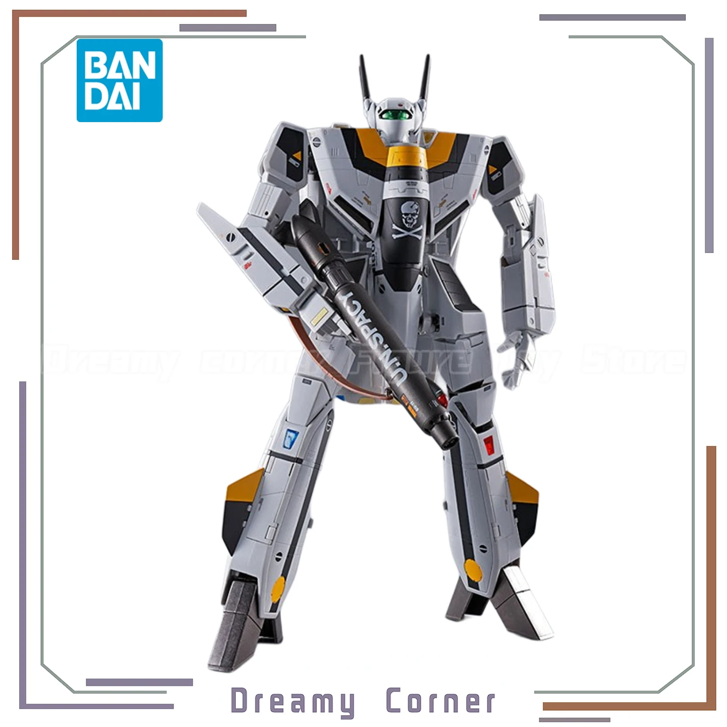 

【В наличии】BANDAI SPIRITS DX Chogokin VF-1S Super Dimension Fortress Macross Valkyrie (Roy Focker Special) Меховые игрушки