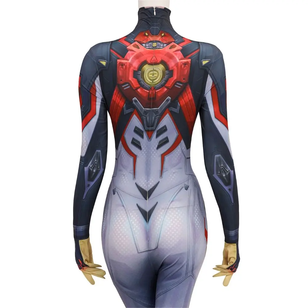 المنافسين بيني باركر خلاط تأثيري PS5 لعبة خارقة دنة Zentai ارتداءها وتتسابق بيني باركر هالوين زي الكبار #4