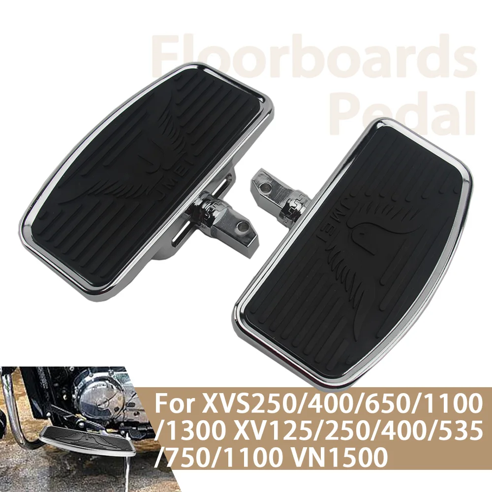 

For Yamaha Dragstar V-Star 650 XVS250C V-MAX XV535 Motorcycle Passenger Adjustable Foot Peg Rest Pedal for Suzuki GZ150-A VL400