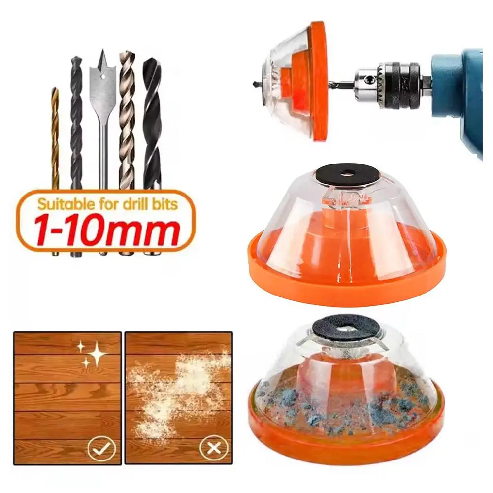 Electric Drill Dust Cover Collecting Ash Bowl Impact Bowl Collecting Dustproof Device Accessories Ash Drilling Tool Hammer I6R6