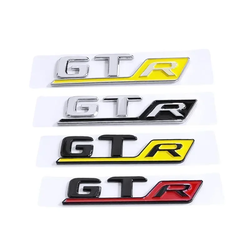 

Автомобильные наклейки с логотипом GTR для нового Mercedes Benz AMG, модифицированный логотип GTR, этикетка на багажник GTR 63R, задняя часть, внешние автомобильные аксессуары