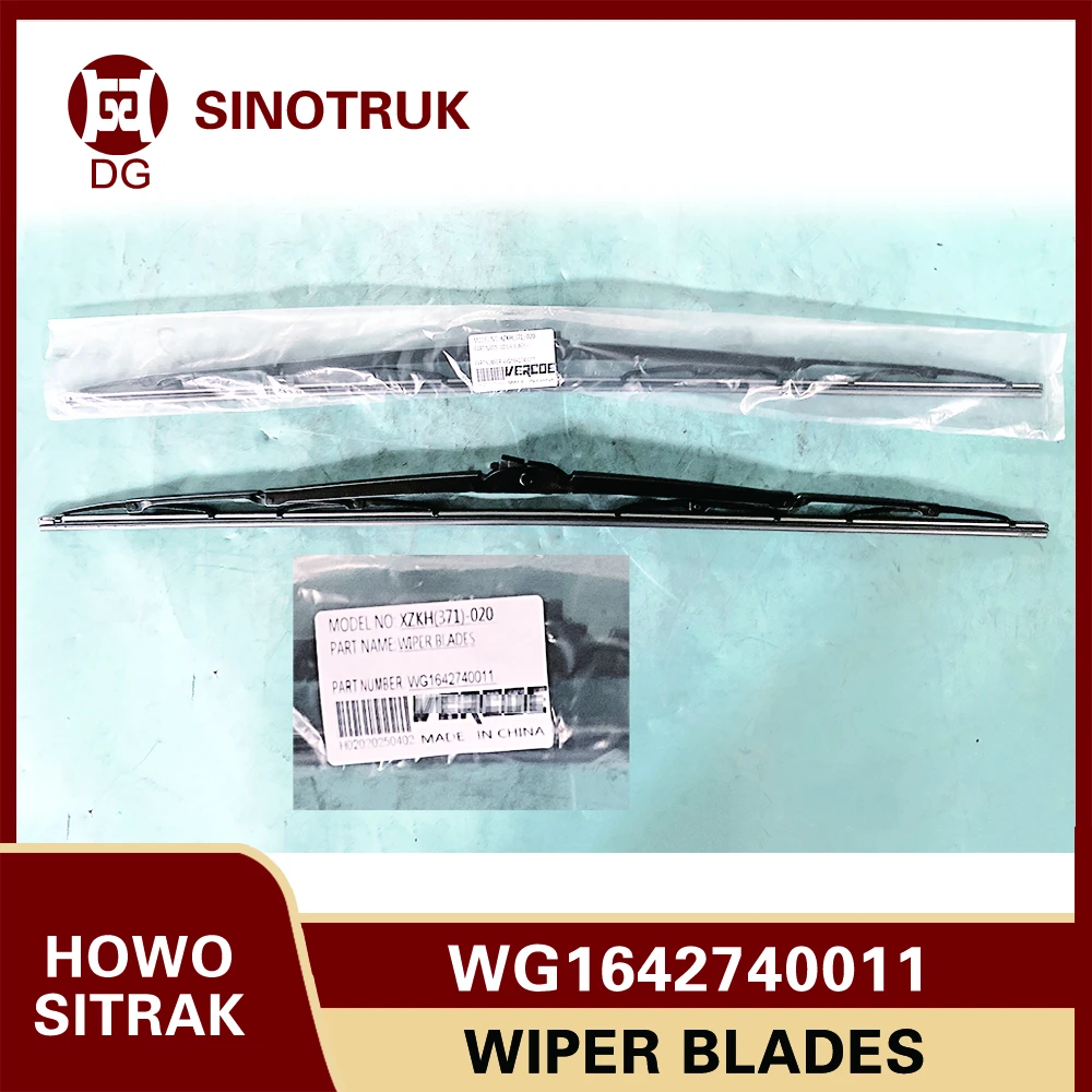 Truck Windscreen Wiper Blades WG1642740011 for Sinotruk Howo 371 Truck Spare Parts Car Wiper Blades