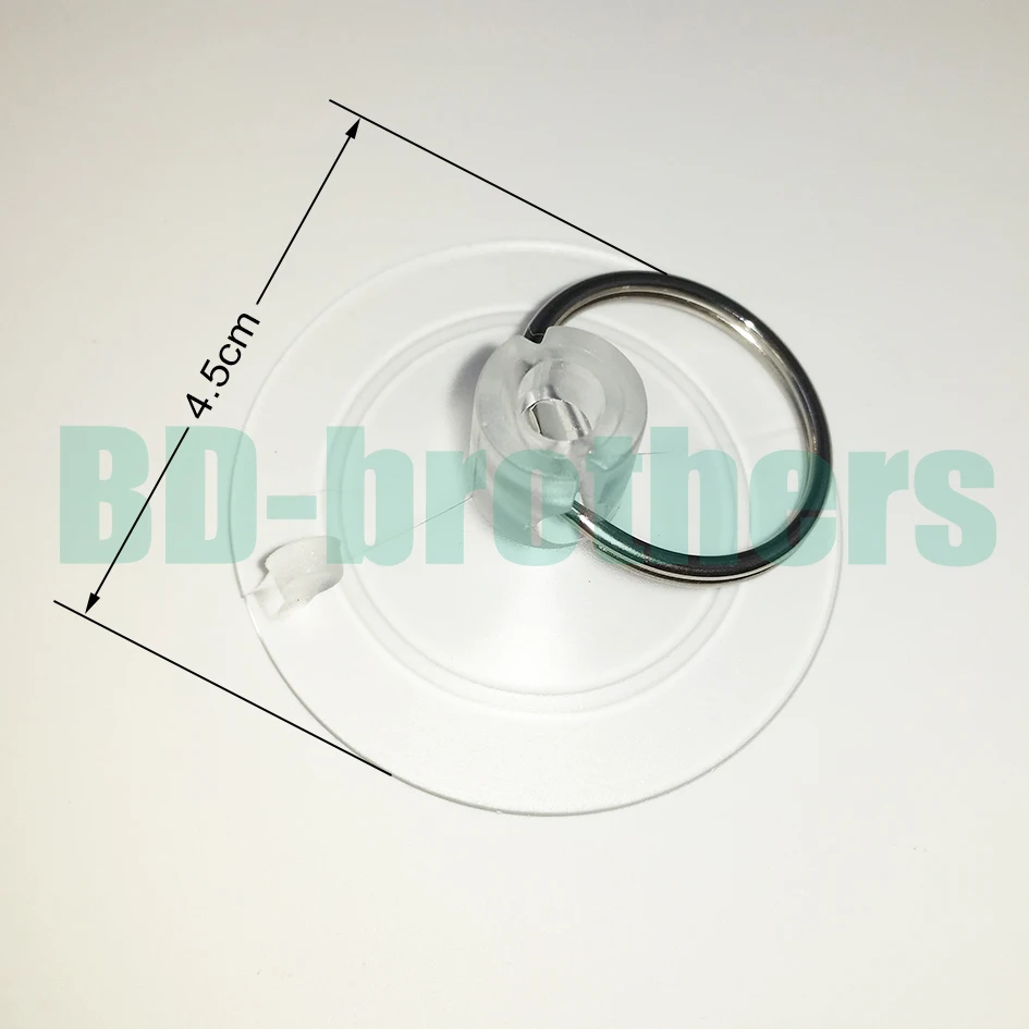 

High Quality 4.5cm Suction Cup Transparent Softgums Sucker Haptor Cupula Cups Vacuum Opener for Phone Screen 2000Sets/lot