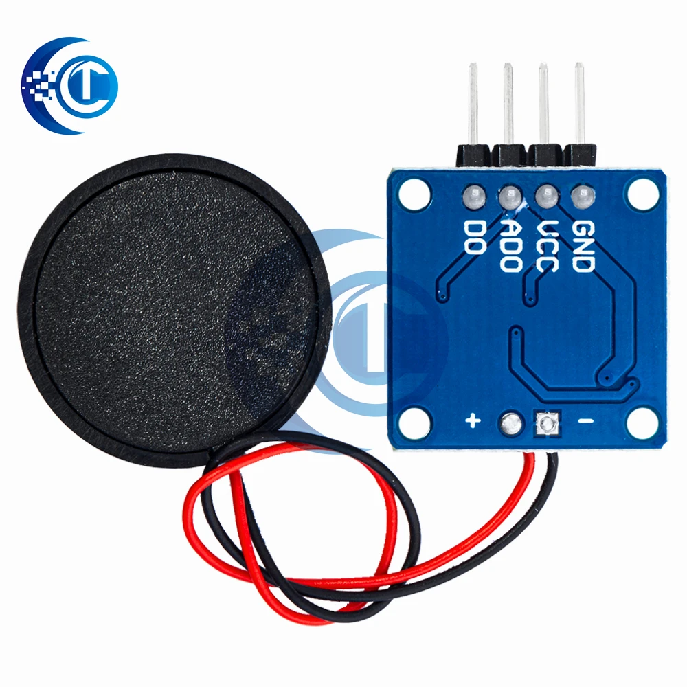 5V Piezoelectric Film Vibration Sensor Switch Module TTL Level Output For Arduino