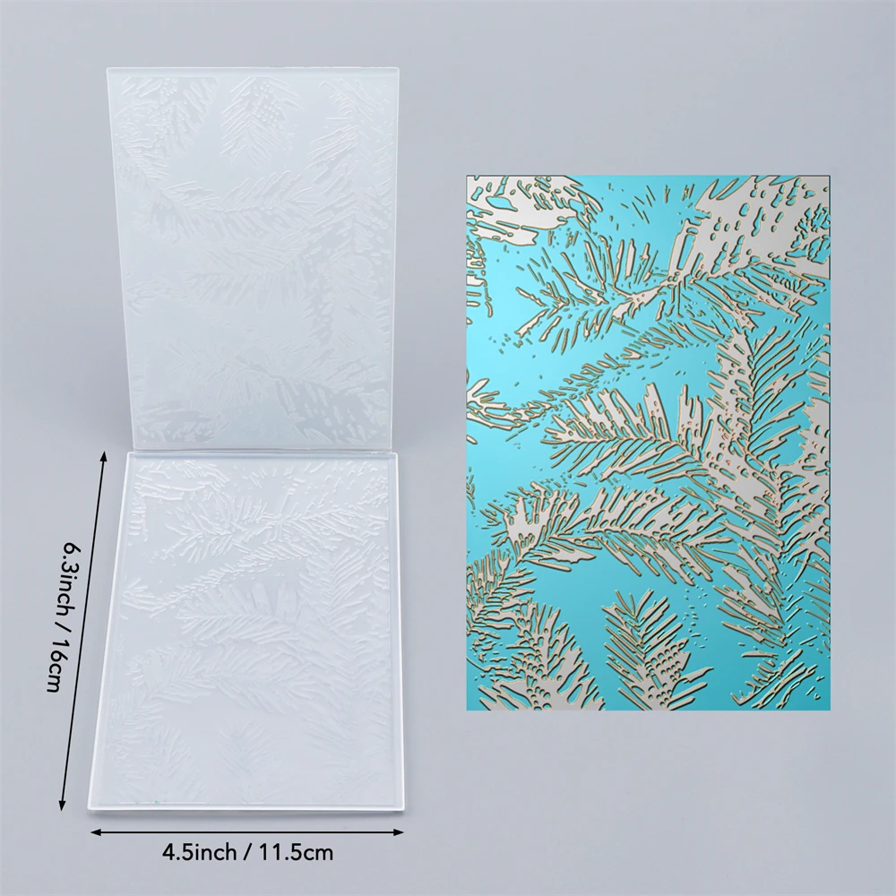 Branches 3D Embossing Folder DIY Scrapbooking Adding Texture Craft Decoration Articles Background Greeting Card Album 2025 New