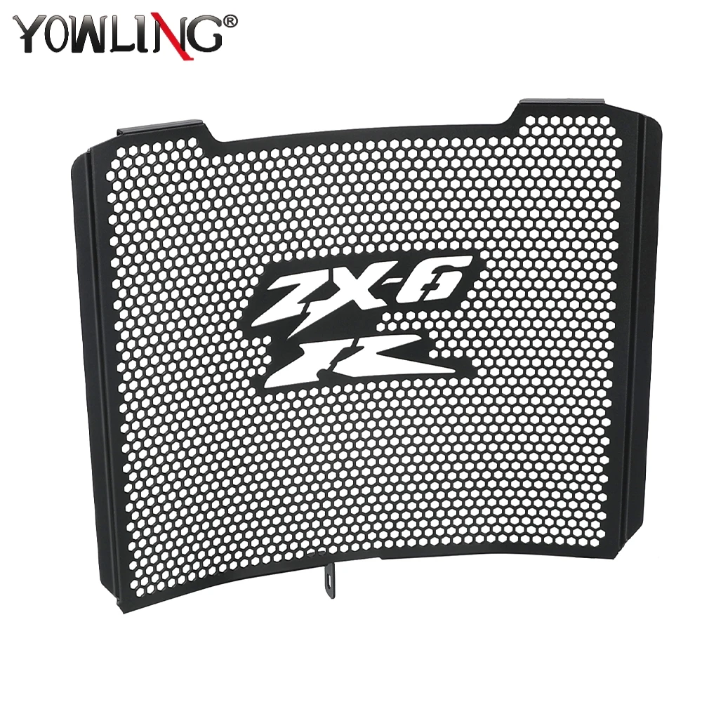 

Radiator Grille Guard Grill Cover Protector For Kawasaki ZX6R NINJA ZX6R ZX-6R 2024-2025-2026 ZX636 ZX6R Performance Accessories