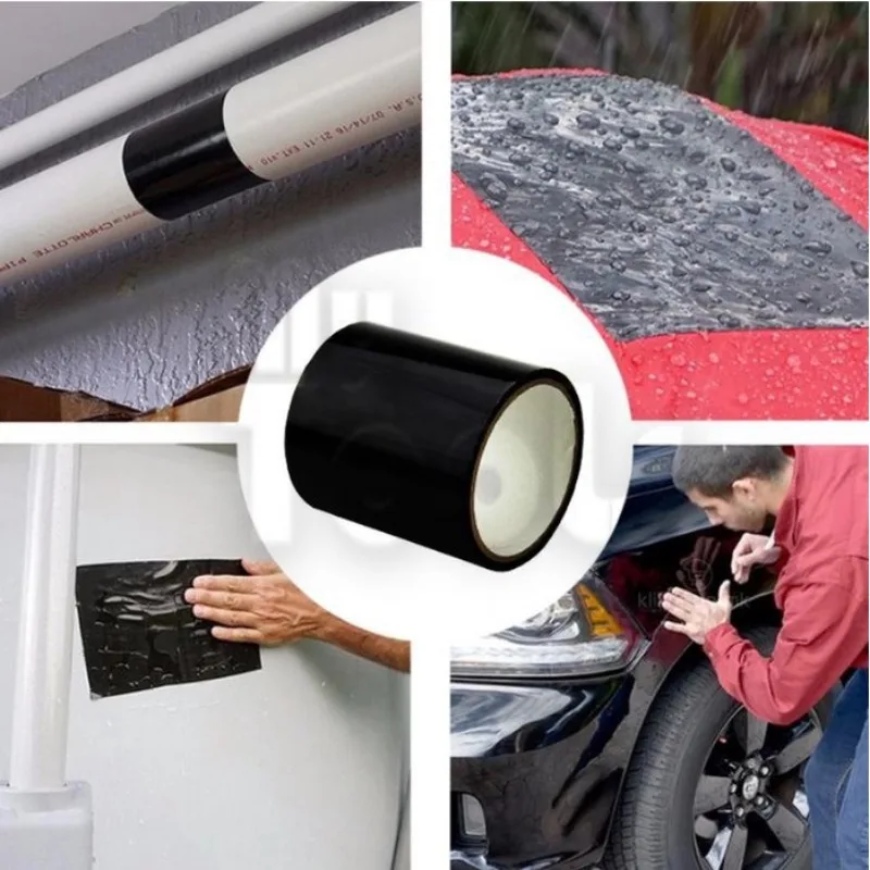 Waterproof Super Fix Tape Flexible Seal Adhesive Rubberized Sealing Leak Repair Patch duct tape Caulk Strip Anti-leakage Sticker