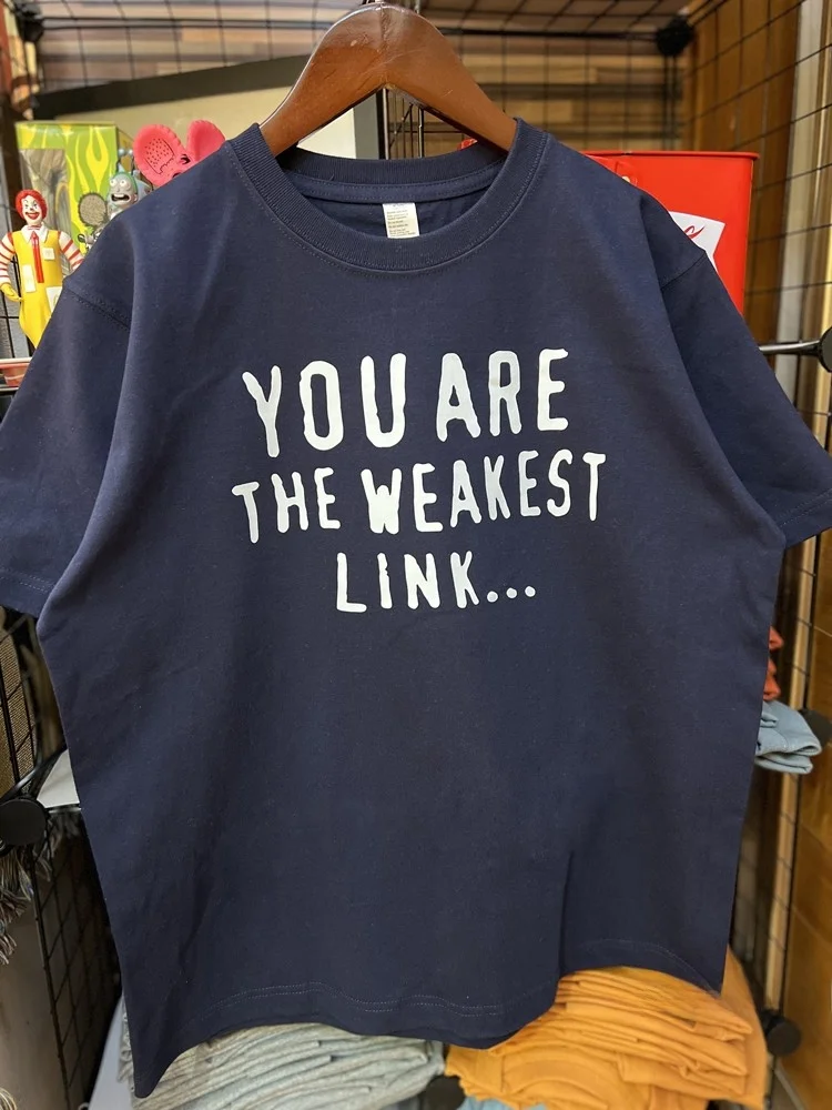 Vintage Baumwoll-T-Shirt für Herren mit Retro-Buchstaben-Print, schweres Sommer-T-Shirt mit Rundhalsausschnitt und geradem Schnitt