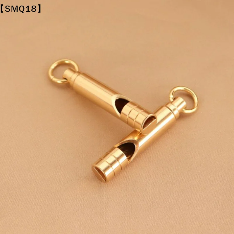 Multifunctional Brass Emergency Survival Whistle Portable Keychain Outdoor Tools Training Whistle For Camping Hiking【SMQ】