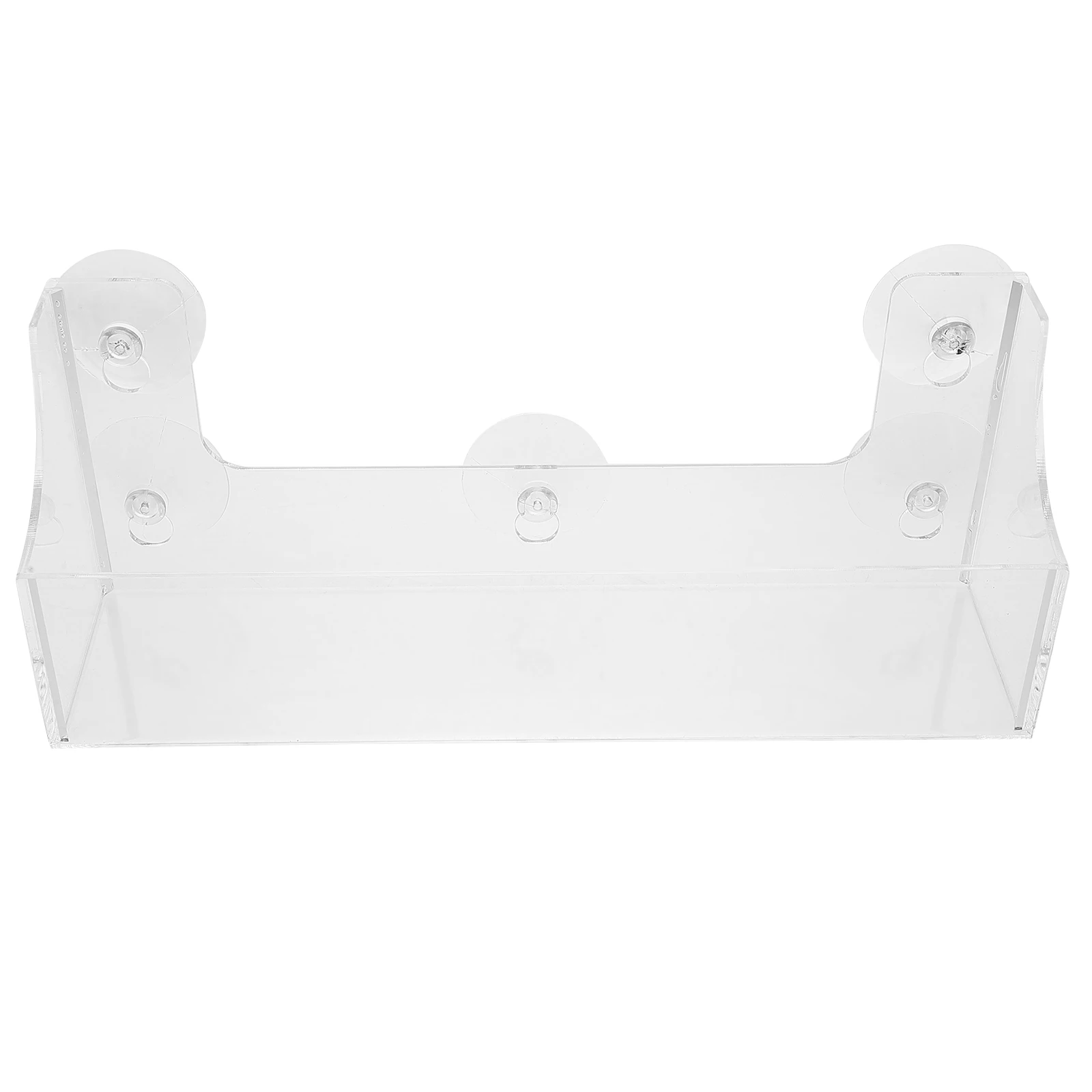 

Refrigerator Suction Cup Storage Box Acrylic Spice Shelf Fridge Door Rack Beverage Holder Soft Drink Display Sucker Kitchen