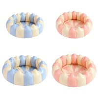 Inflatable Swimming Pool Paddling Pools Anti Slip Round Swim Pool Multi-Function Indoor PVC Bathtub for Outdoor Garden Backyard