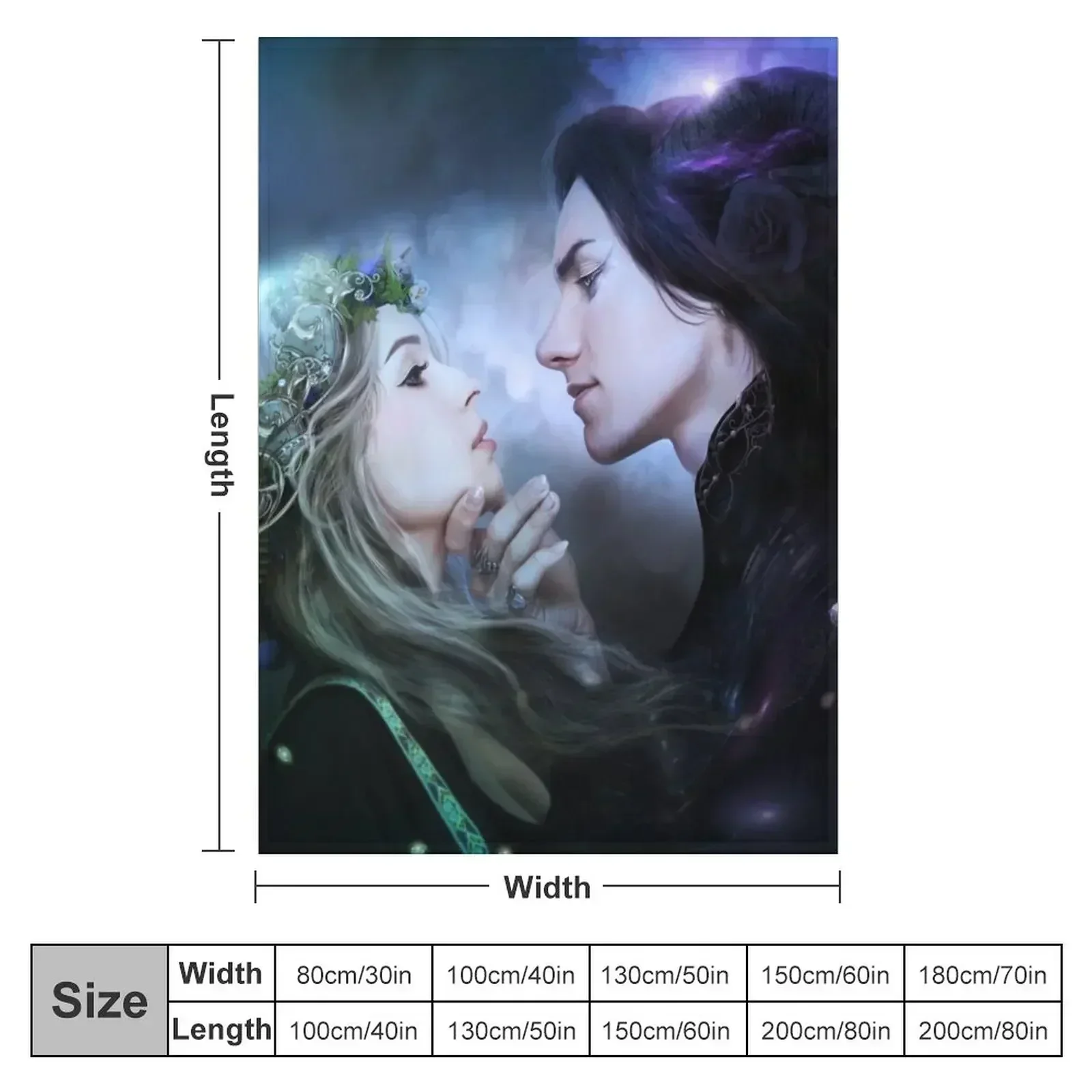 Hades and Persephone Throw Blanket Warm Luxury Throw for babies Flannel Fabric Blankets