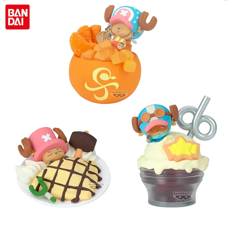 

Bandai Original ONE PIECE Paldolce Collection2 Tony Tony Chopper Dessert Series 25th Anniversary Action Figure Model Ornaments