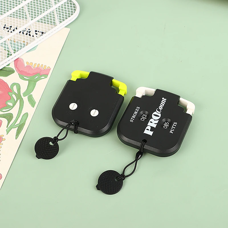 1Pc Mini Golf Score Counter Golf Stroke Counter With One Touch Reset And Key Chain Golf Stroke Counter Indicator For Golfers