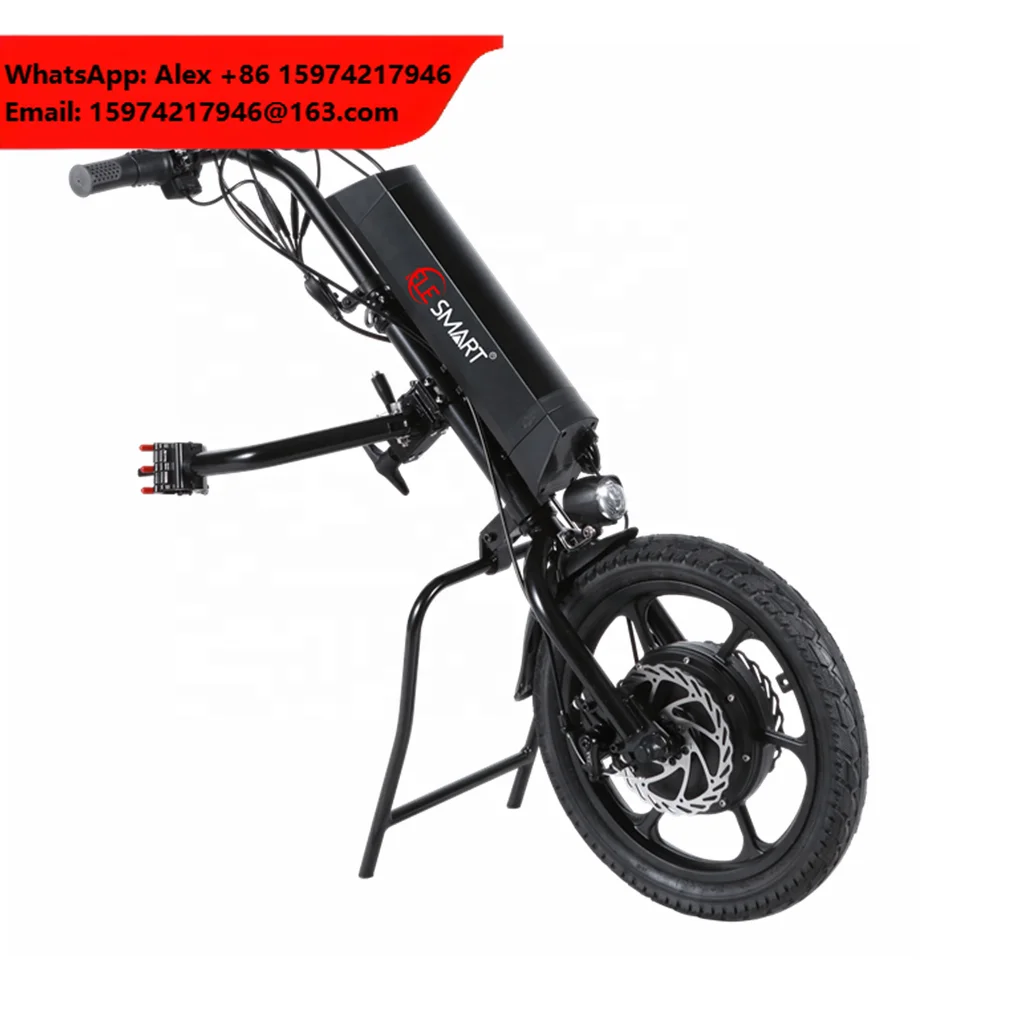 16inch 36v 350w Electric Handcycle Wheelchair Attachment Electric Handbike
