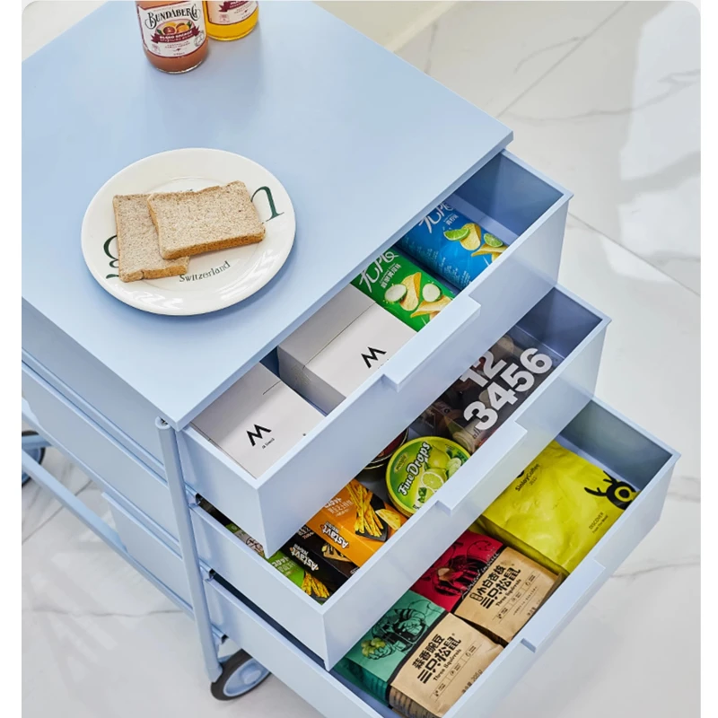 Nordic Simple Creative Design Be Used As A Multi-functional Mobile Storage Cabinet For Nightstand Modern Bedroom Fashion Locker