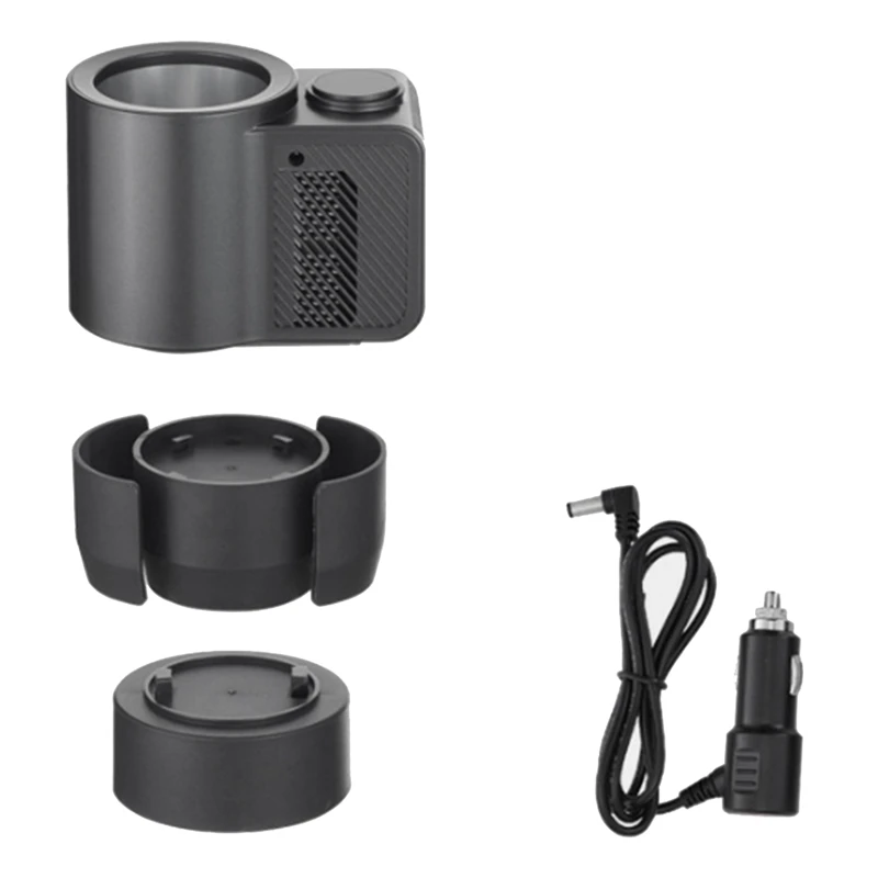 Heating Cooling Cup Intelligent Beverage Holder Cooling Heating Cup With Temperature Display 1 Set