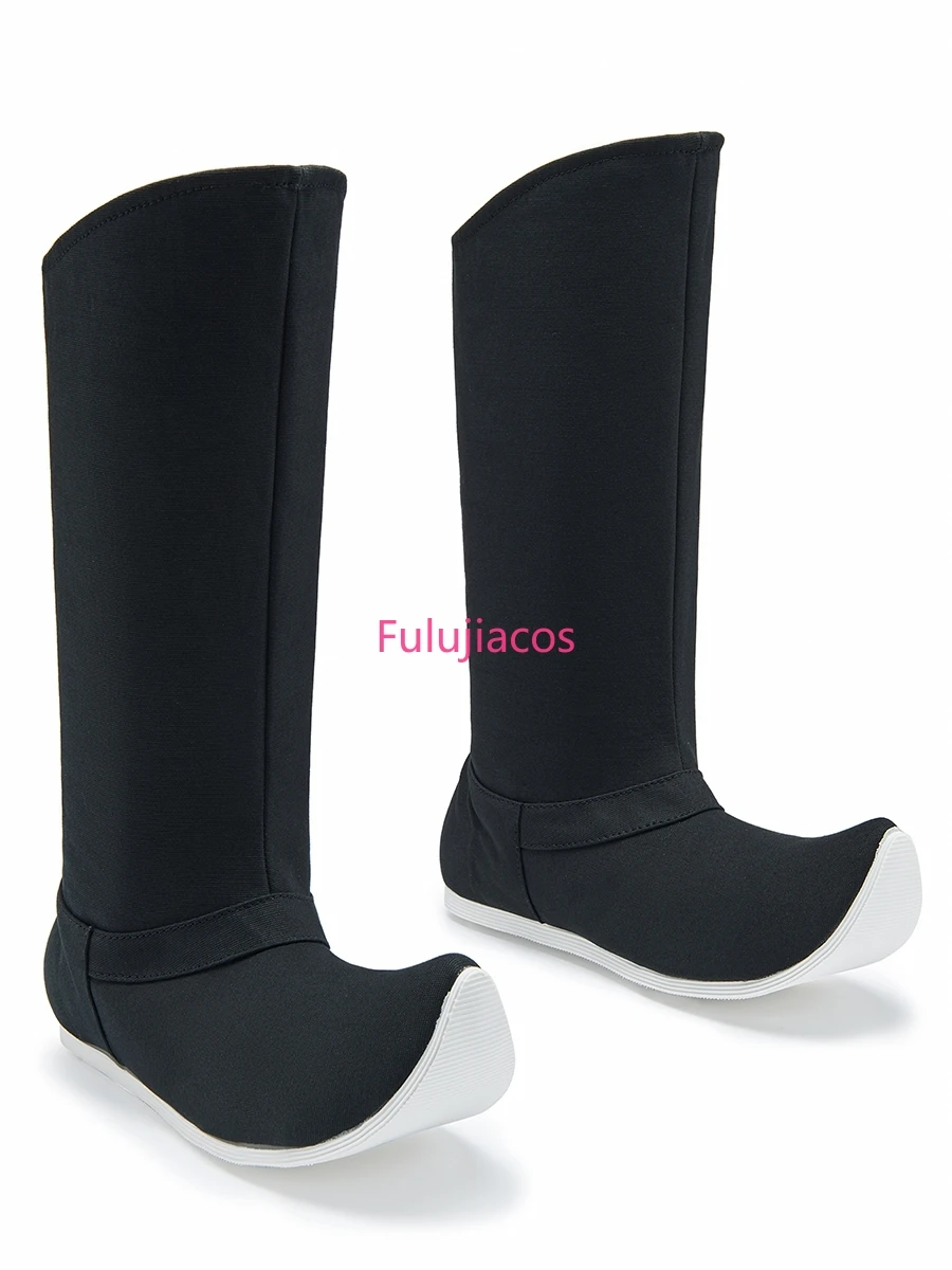 أحذية هانفو للرجال أحذية الصابون مينغ سونغ قماش زي قديم أحذية رجالية #3