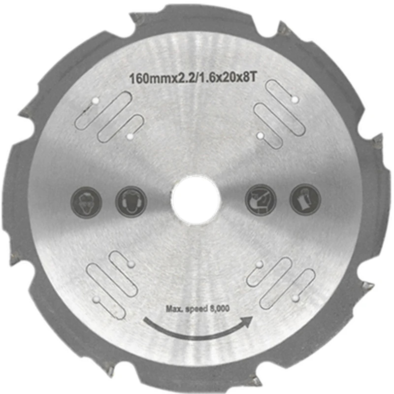 

PCD Saw Blade Fiber Cement Board Calcium Silicate Board Fireproof Composite Board Foam Sandwich Board Anti-Bitter Cutting Disc