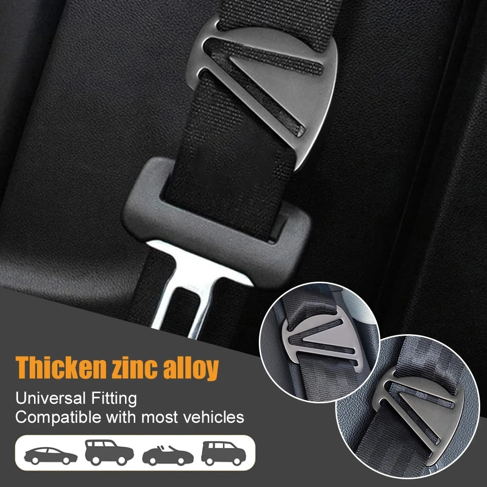 Car Seat Belt Adjuster for Children Kids Seat Belt Clip Retainer Neck Strap Metal Positioner Lock Safety Belt Stopper Accessory