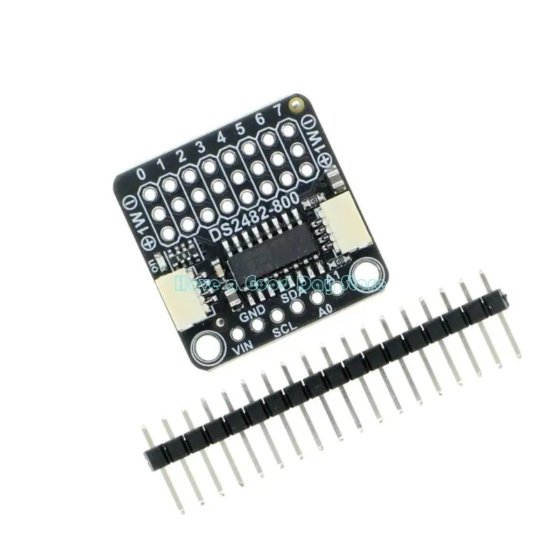 462D DS2482S-800 Open Source I2C to 1 Wire Adapter with 8 Selectable Channel for Temperature Monitoring Accessories