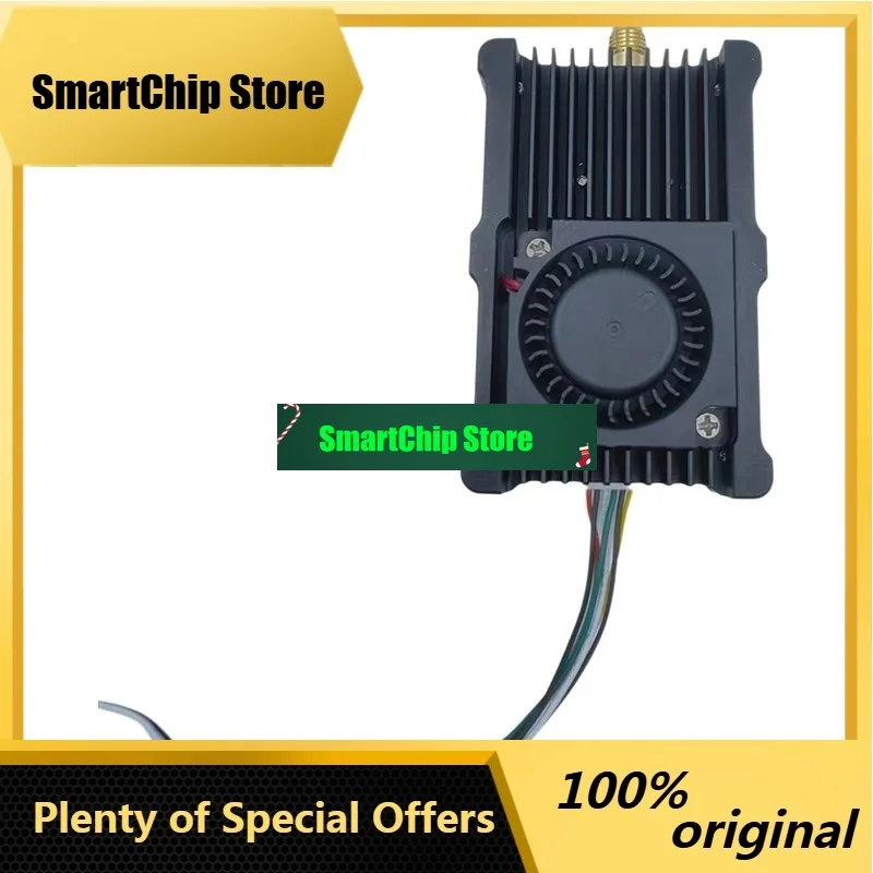 SmCp5.8G 10W VTX 4.9G-6G Wireless Image Transmission Transmitter 10 High-power Long-distance Long-range Through-wing Aircraft