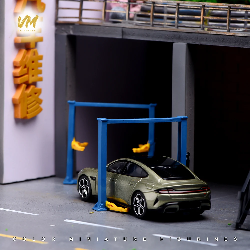 Auto Repair Shops - Miniaturas Pintadas 1/64, Ferramentas de Oficina