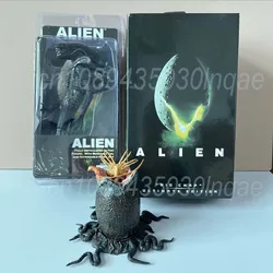NECA Figure Xenomorph Warrior Alien vs Predator AVP Series Big Chap Alien Ultimate 40th Anniversary Egg Facehugger Action Figure