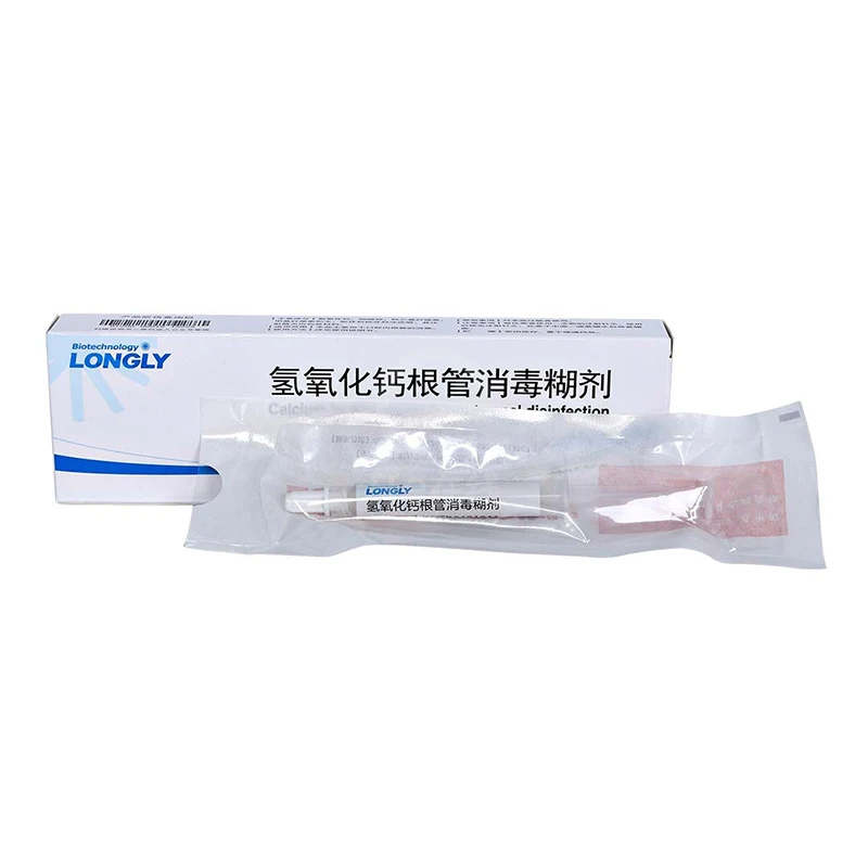 Calcium hydroxide root canal disinfectant paste，It is used for root canal treatment  in root canal treatment