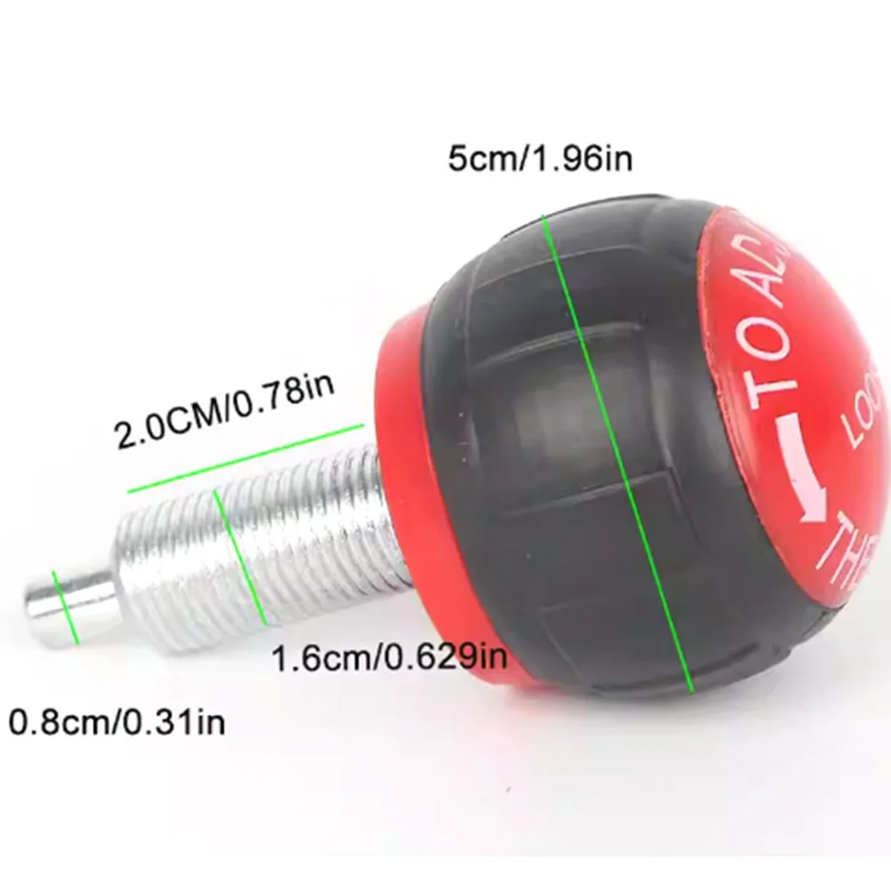 For Gym Fitness Pull Pin Spring Knob Ergonomic Height Adjustment Tool for Weight Lifting Stools and Exercise Equipment