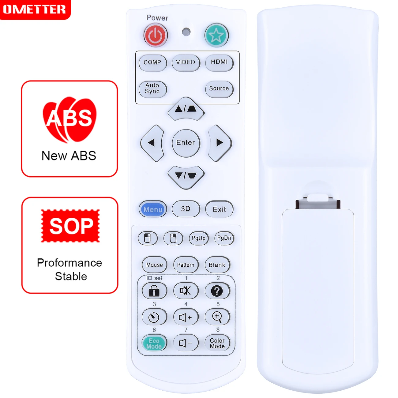 Remote Control For ViewSonic PA502SE PA502XE PA503S A503X LS620X 3LCD Projector