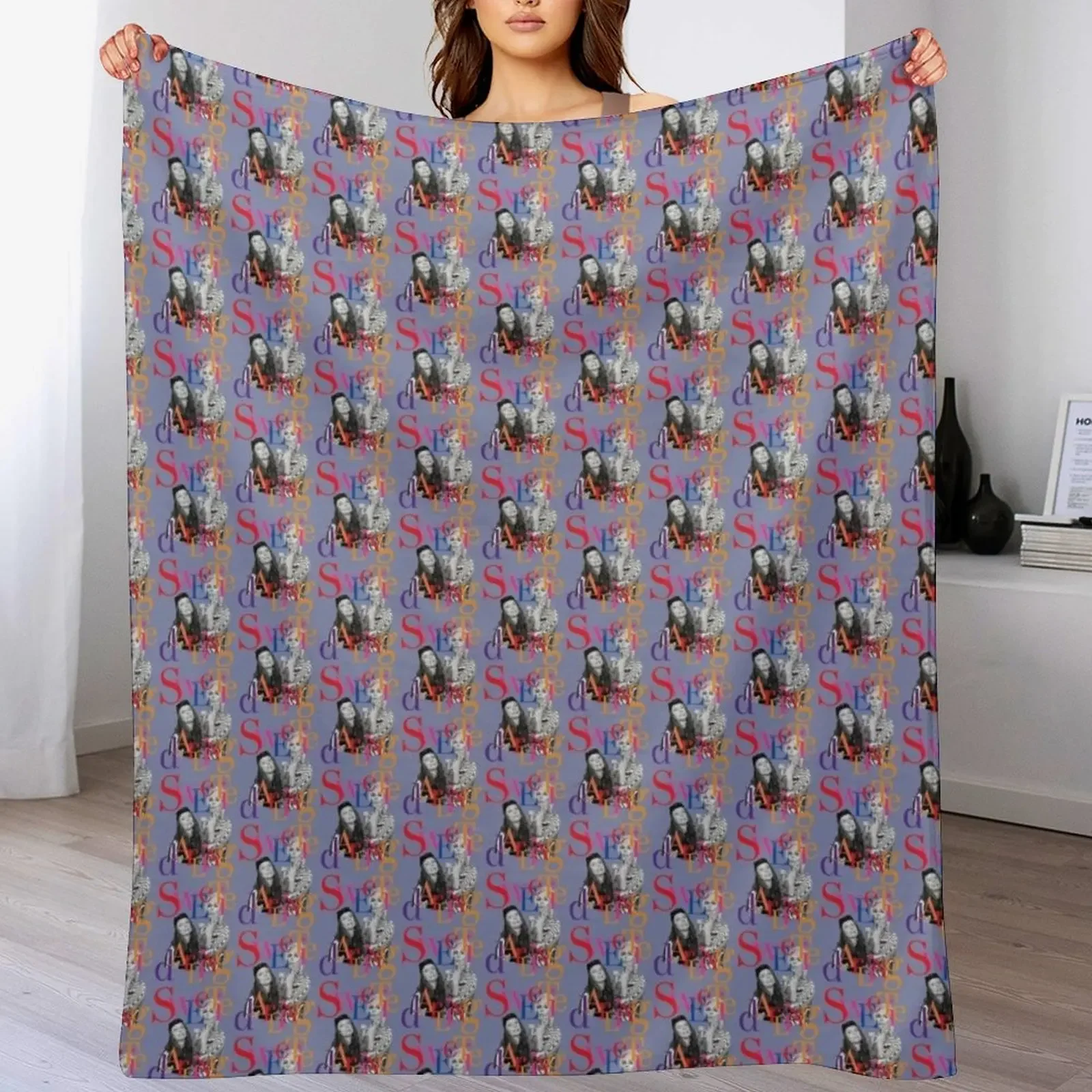Eddie Patsy are the Best Sweetie Darling Throw Blanket Elegant Warm Throw Blanket for Hotel Home