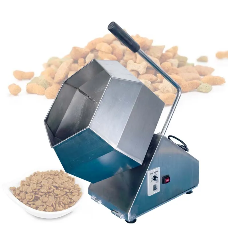 

Electric Octagonal Mixer Multi-functional Food Seasoning Bucket Peanut Mixer Automatic Seasoning Coating Machine