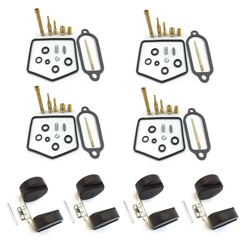 

4set for Honda CB350F Four Deluxe 1972-1974 CB350 CB 350F Carburetor Carb Repair Rebuild Kit Jets and Floats