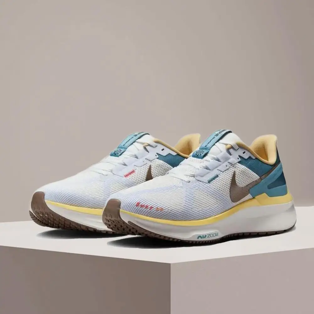 Nike STRUCTURE Running Shoes Slip-Resistant & Durable Cushioned Classic Versatile Casual Running Shoes HV5976-121