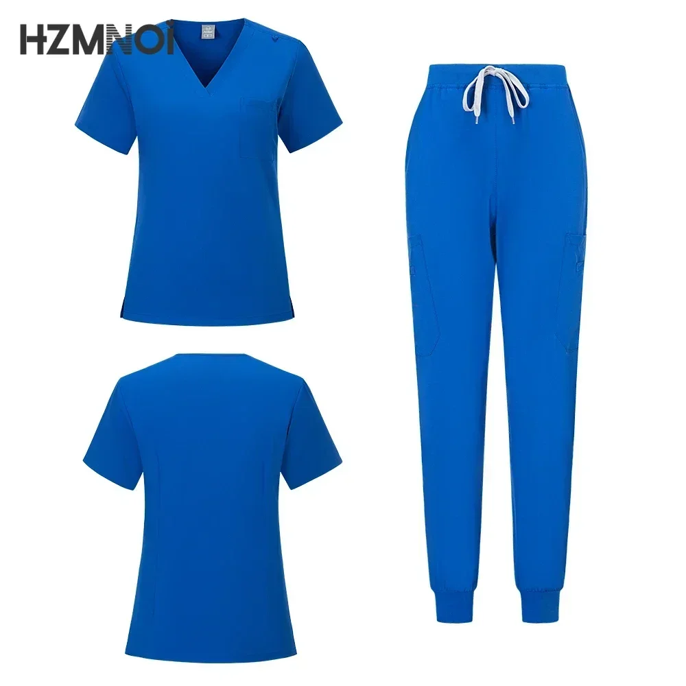 Blouses chirurgicales pour femmes, uniforme de soins de santé, uniforme fin et respirant, vêtements de travail pour médecins, accessoires médicaux, gommage dentaire