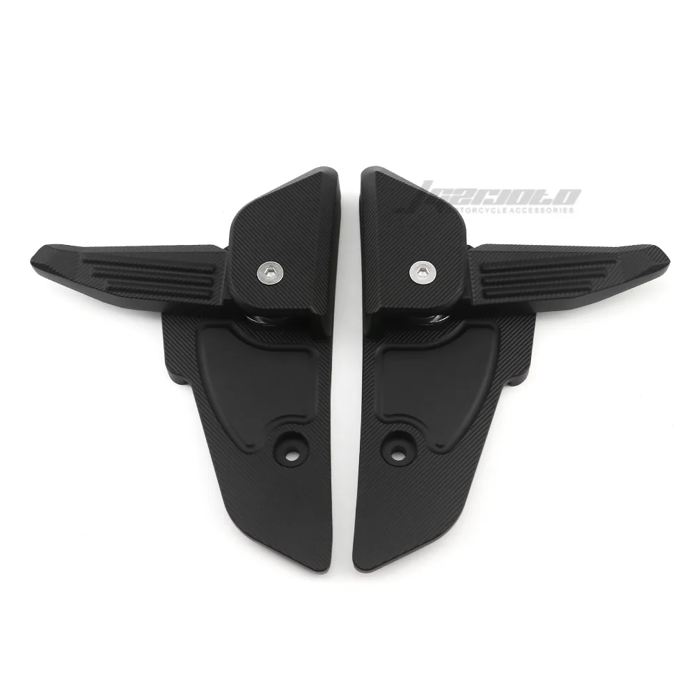 STLF دراجة نارية مسند القدمين الركاب الخلفي طوي دواسة سكوتر ملحق خطوات القدم أوتاد لفيسبا S150