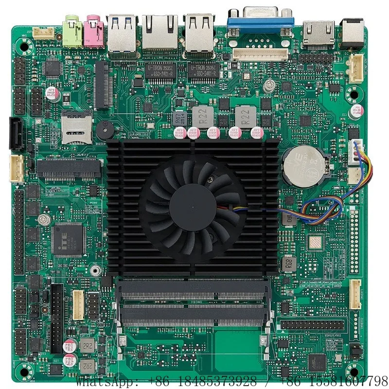 2pcs ITX X86 Industrial Control Motherboard I5-6200U Support Triple Display DDR3 M.2 For Kiosk POS Advertising Machine