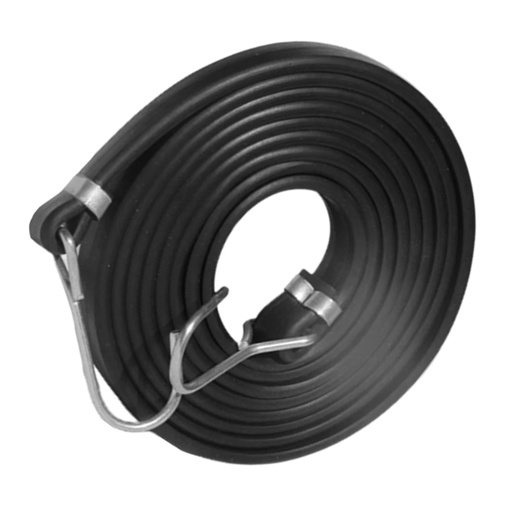 

High Elasticity Luggage Rope Extra Thick Butyl Glue Strap Bike Luggage Strap Elastic Rope Bungee Cord Tie Down Straps