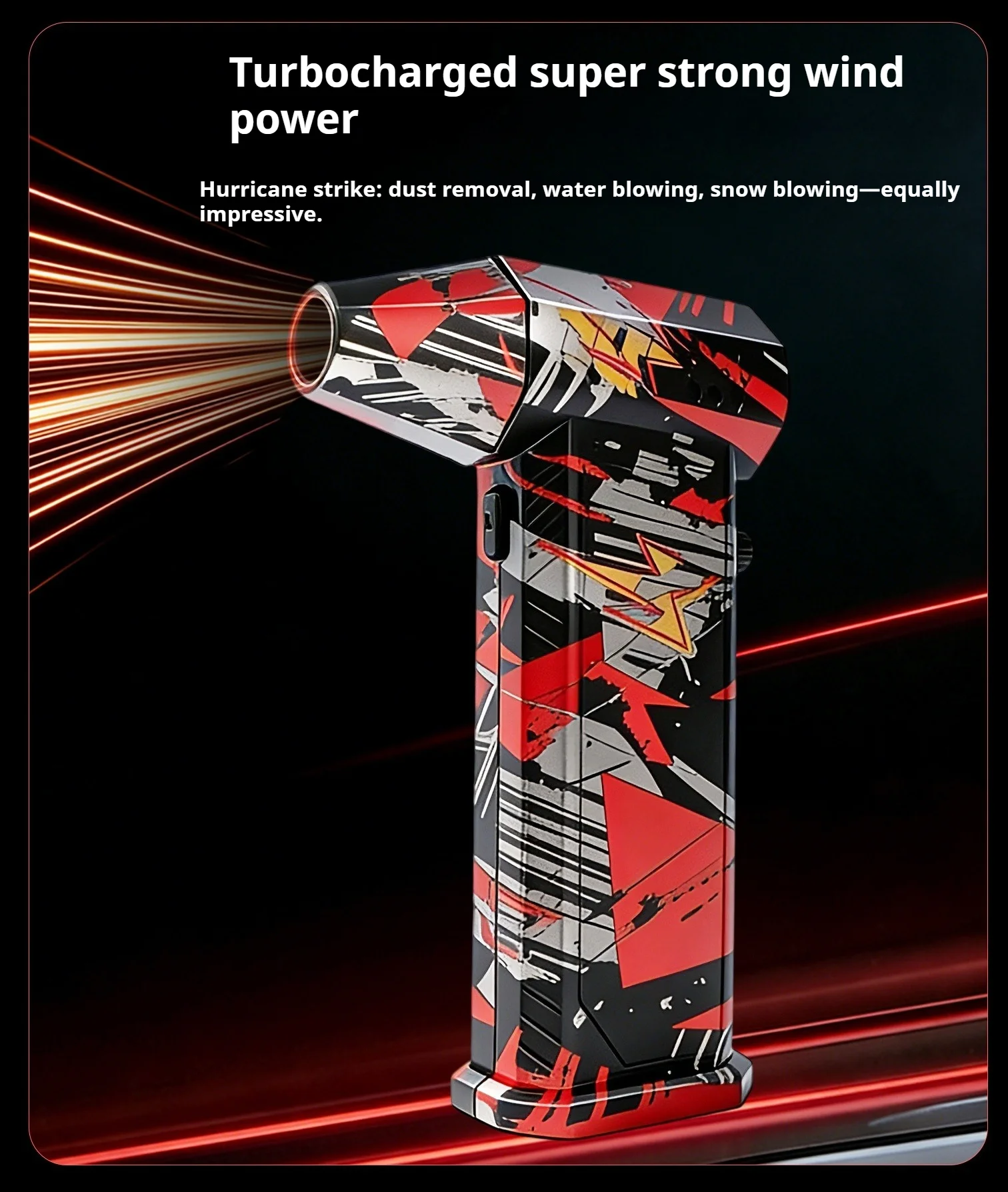 

990000RPM Turbo Jet Blower Vacuum X9 High Speed Air Blower Wireless Compressed Air Duster Portable Turbo Fan Jet Dust Blowing