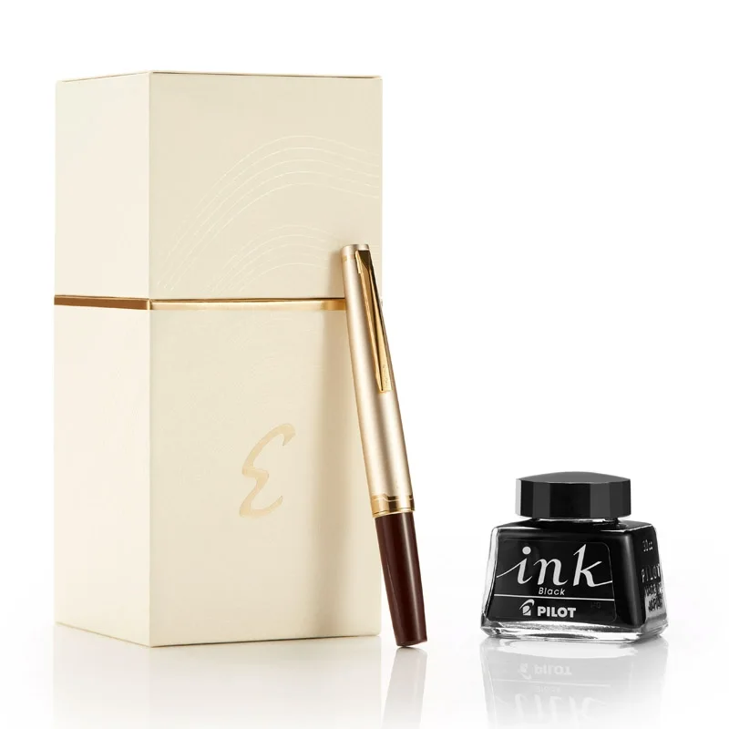 Pilot Elite 95s Vintage Fountain Pen 14K Solid Gold Nib Elegant Gift Box Premium Writing Instrument for Men and Wome