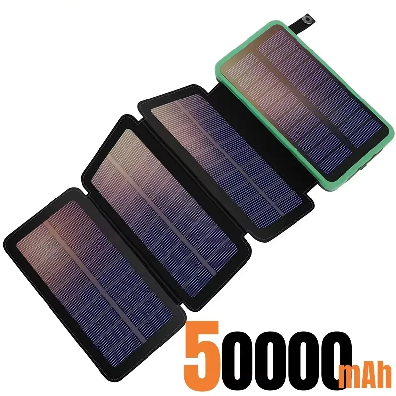 200000mAH zonne-energiebank opvouwbare zonnepanelen 5V 2A USB-uitgang draagbaar buiten kamperen zonne-energie voor iPhone Android