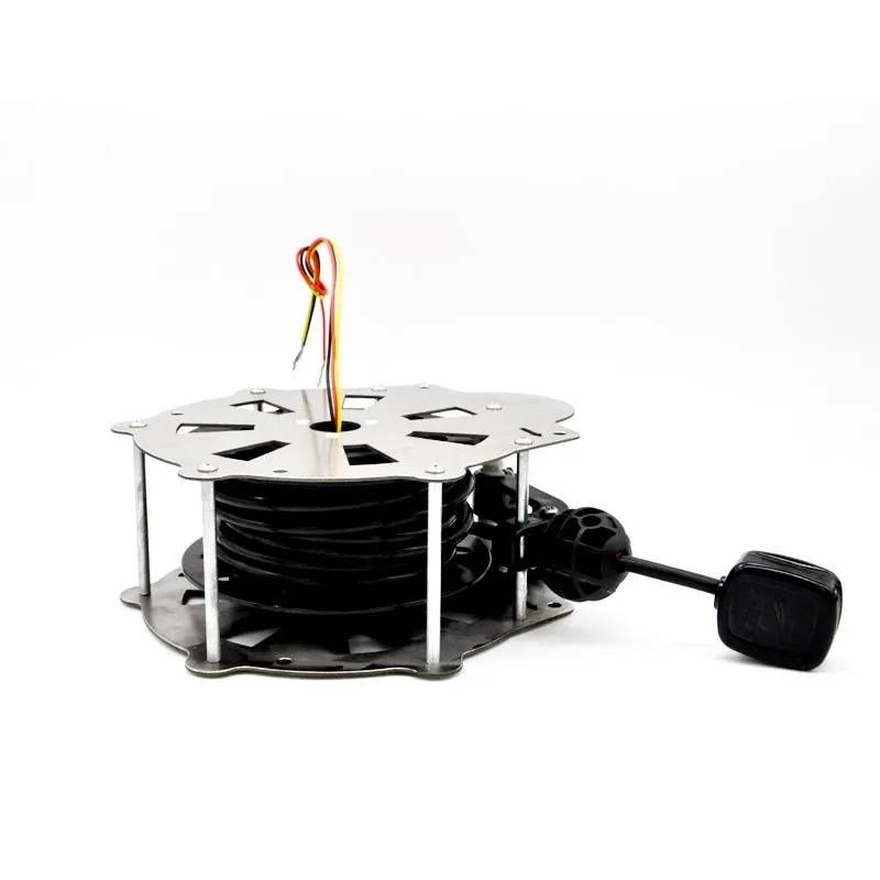 Rope Winding Reel, Electric Drum Reel, Automatic Reel Reel, Network Cable Organizer, 10m Wire Layout Signal Cable